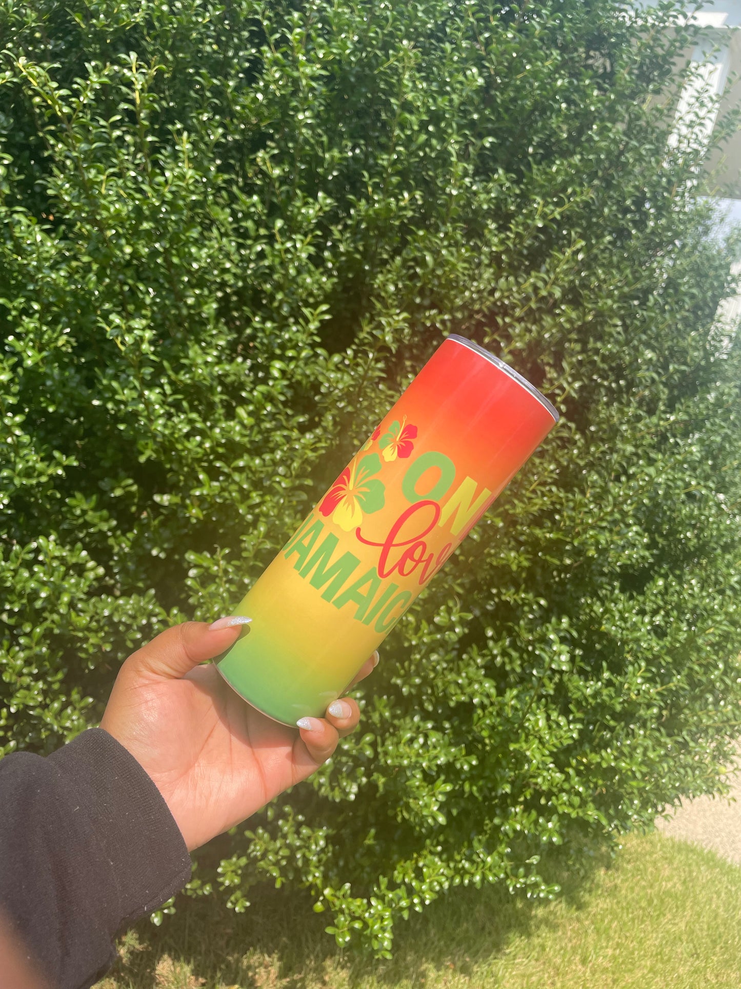 ONE LOVE JAMAICA TUMBLER