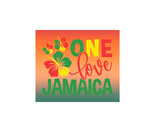 ONE LOVE JAMAICA TUMBLER